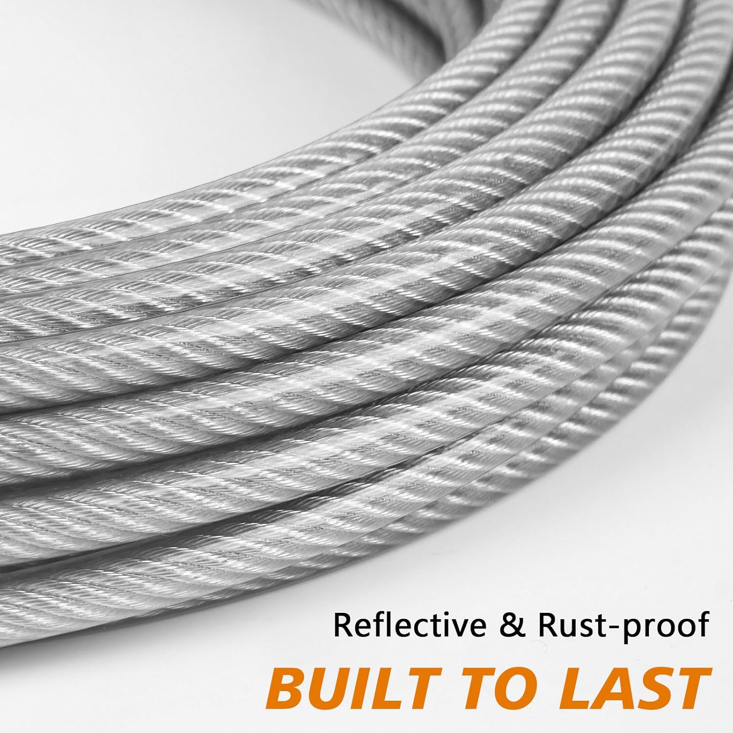 XiaZ 犬用タイアウトケーブル 100フィート トロリーランナーケーブル